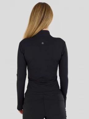 Fundango Flow Thermo Zip Up for women in black 3