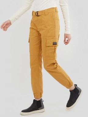 Fundango Alina Cargo Pants for women in yellow 1