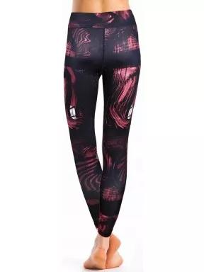Fundango Leggings Print for women in black 3