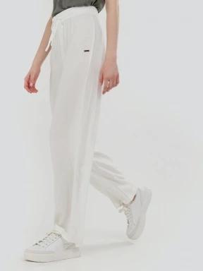 Fundango Poppy Pants for women in white 1