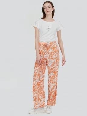 Fundango Poppy Pants for women in orange 3