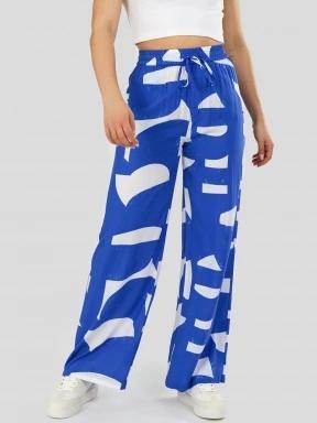 Fundango Poppy Pants for women in blue 1