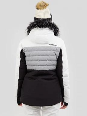 Fundango Salina Padded Jacket for women in white 3