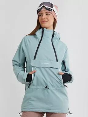 Fundango Hooper Anorak for women in green 1
