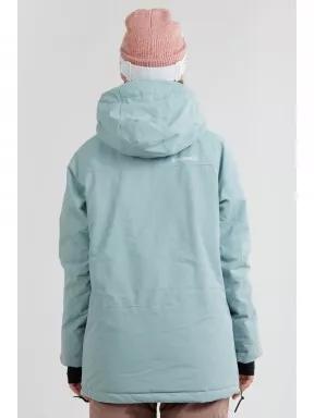 Fundango Hooper Anorak for women in green 3