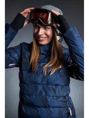 Fundango EVERETT Padded Anorak for women in dark blue 1