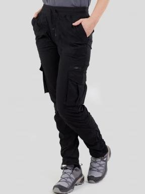 Fundango Finley Cargo Pants for women in black 3
