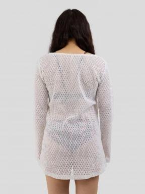Fundango Shoreline Cover-up for women in white 3