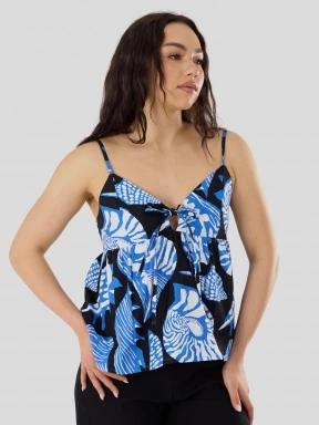 Fundango Victoria Top for women in dark blue 1