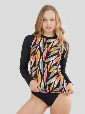 Fundango Joyce Long Sleeve Rashguard for women in multicolor 1