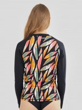 Fundango Joyce Long Sleeve Rashguard for women in multicolor 3