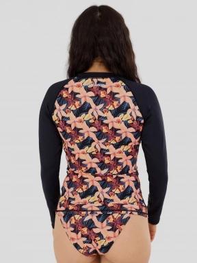 Fundango Joyce Long Sleeve Rashguard for women in pink 3