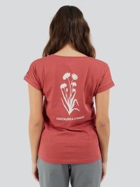 Fundango Lima T-shirt for women in red 3