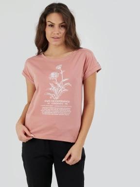 Fundango Lima T-shirt for women in pink 1