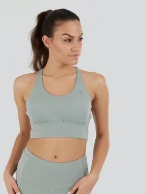 Fundango Vexx Sport Bra for women in green 1