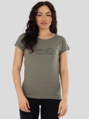 Fundango Lima II T-shirt for women in oliv 1