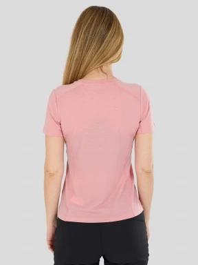 Fundango Reinga Merino T-shirt for women in pink 3