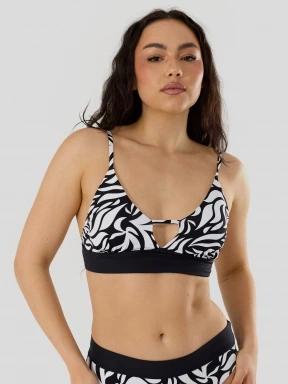 Fundango Sahara V-Neck Cami Top for women in black 1