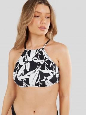 Fundango Hogg High Neck Top for women in black 1