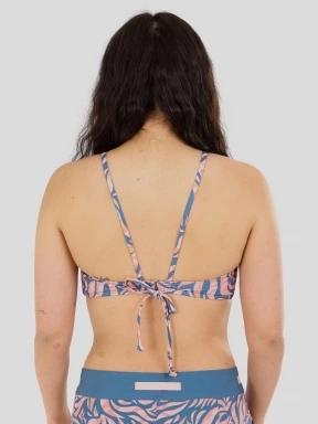 Fundango Hogg High Neck Top for women in dark blue 3