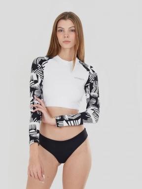 Fundango Amelia Surf Top for women in black 1