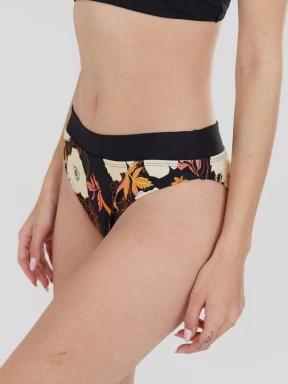 Fundango Sahara Mid Waist Full Bottom for women in black 1