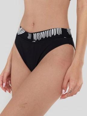 Fundango Sahara Mid Waist Full Bottom for women in black 1