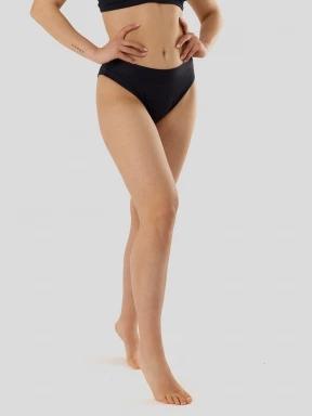 Fundango Sahara Midwaist Full Bottom for women in black 1