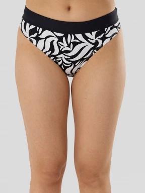 Fundango Sahara Midwaist Full Bottom for women in black 1