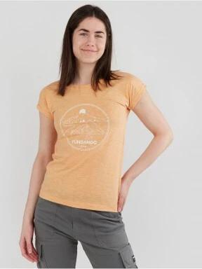 Fundango Amira T-shirt for women in yellow 1