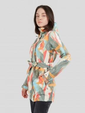 Fundango Regina Waterproof Trench Jacket for women in multicolor 1