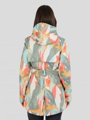 Fundango Regina Waterproof Trench Jacket for women in multicolor 3