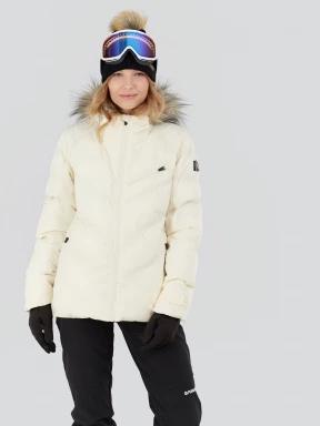 Fundango Elyra Fur Padded Jacket for women in white 3
