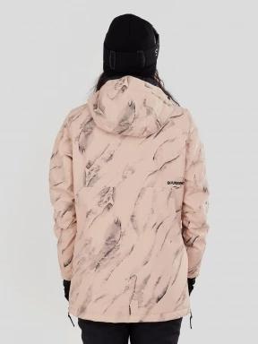 Fundango Birch ECO Logo Anorak for women in pink 3