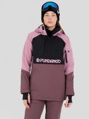 Fundango Birch ECO Logo Anorak for women in pink 1