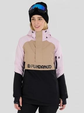 Fundango Birch ECO Logo Anorak for women in pink 1