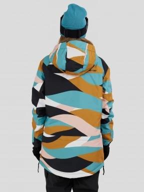 Fundango Hooper ECO Anorak for women in yellow 3