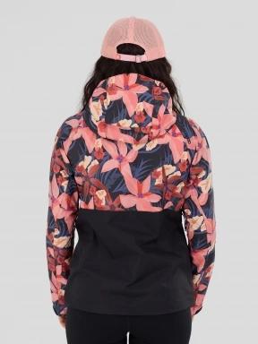 Fundango Piora II Waterproof Jacket for women in pink 3