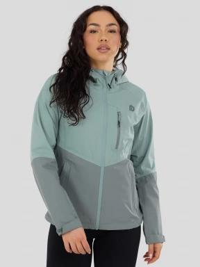 Fundango Piora II Waterproof Jacket for women in green 1