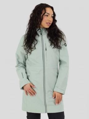 Fundango Yuma Raincoat for women in green 1
