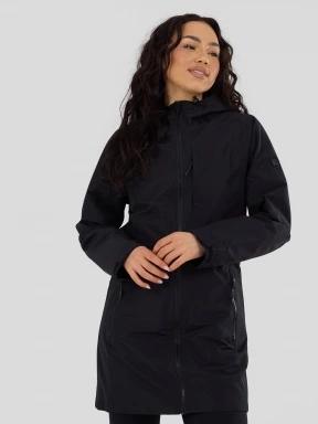 Fundango Yuma Raincoat for women in black 1