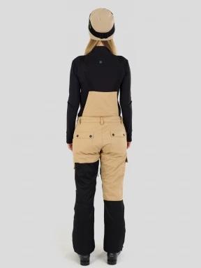 Fundango Sakura ECO Bib Pants for women in sand 3