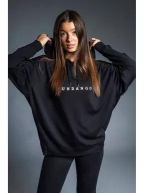 Fundango RICHMOND Hooded Pullover for women in black 1