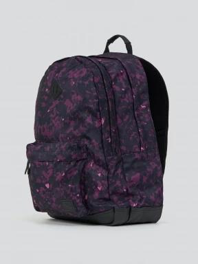 Fundango Plain Backpack for women in purple 3