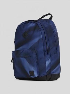 Fundango Plain Backpack in dark blue 3