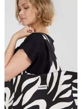 Fundango Almaraz Beach Bag for women in black 3