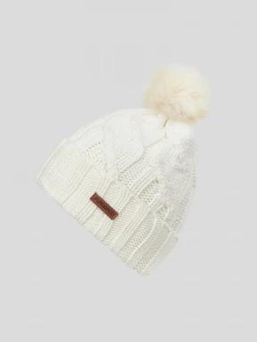 Fundango Renna Beanie for women in white 1