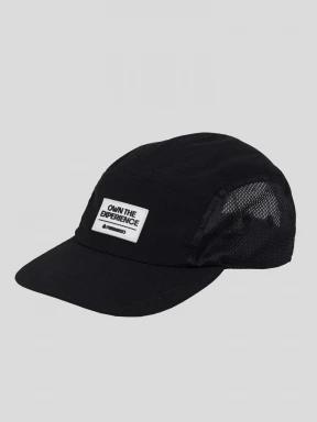 Fundango Nassela 5 Panel Cap for men in black 1