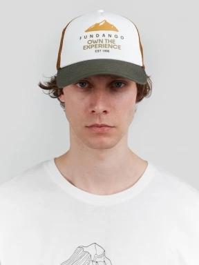 Fundango Pyrus Trucker Cap for men in sand 1