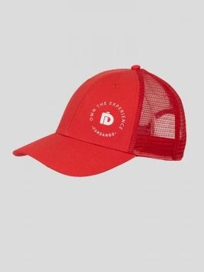 Fundango Sedum Trucker Cap for men in red 1